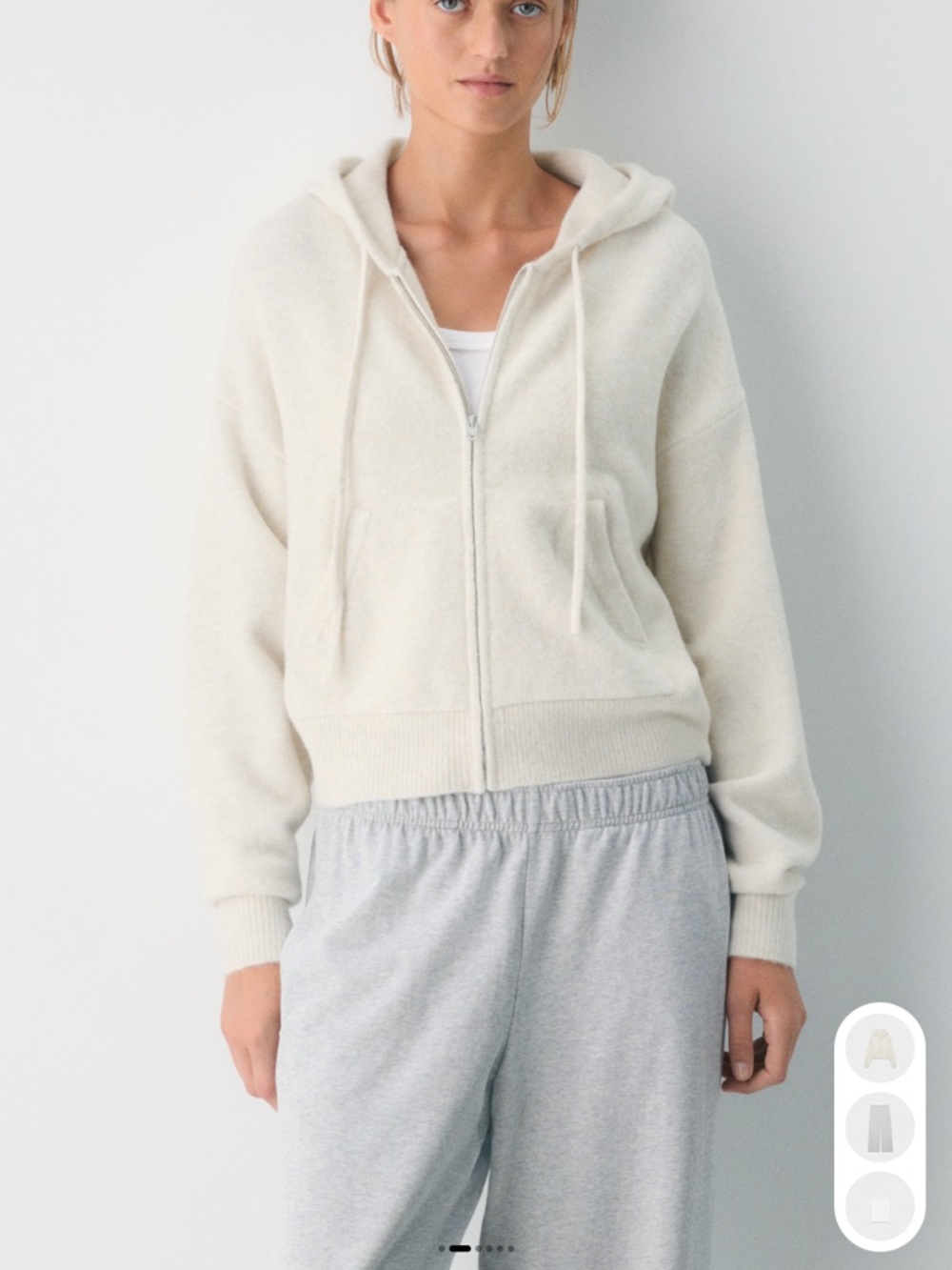 Aritzia Peyton Zip Hoodie